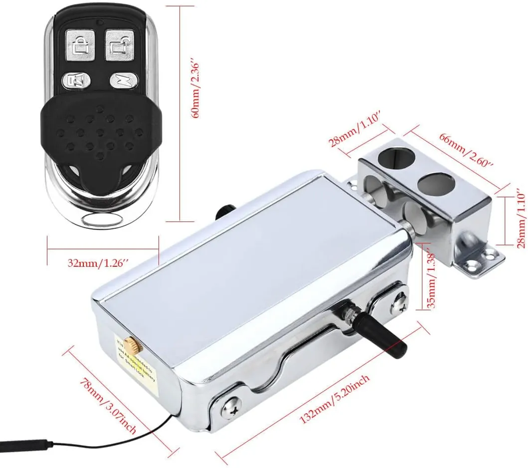 Smart Hidden Door Lock Features