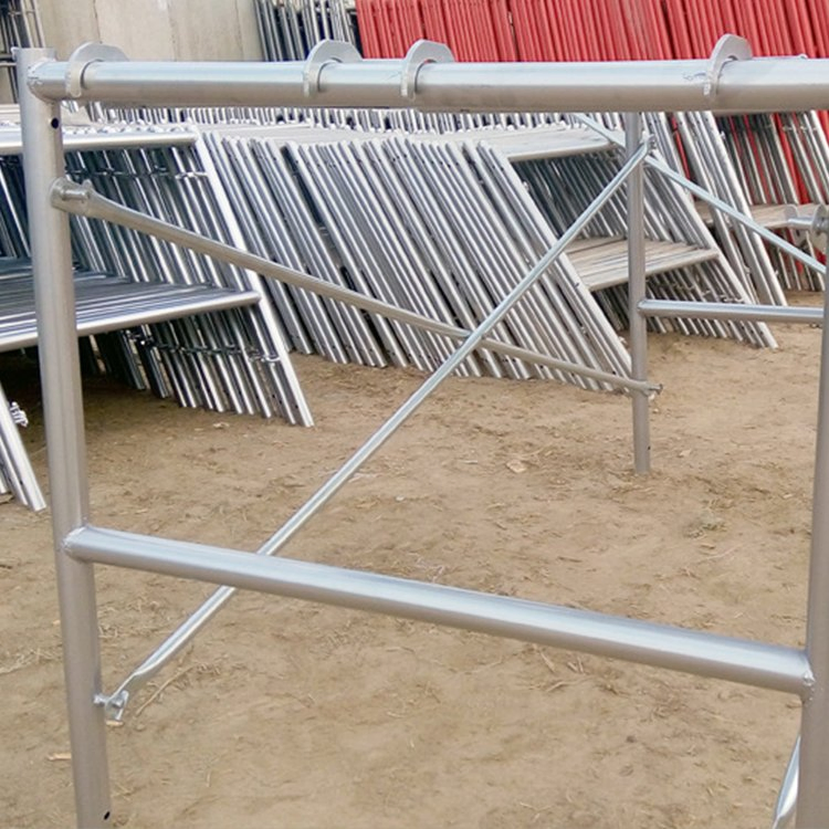 Anti-Corrosion Weatherproof Scaffolding Frame Scaffolding System for Industrial Warehouses