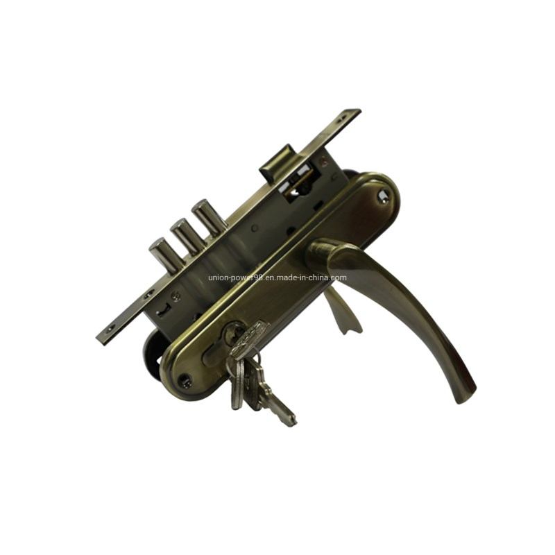 Security Mechanical Handle Key Mortise Door Lock Mortice Handle Lock