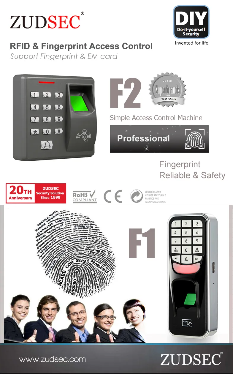 Integrated RFID & Fingerprint Access Control System