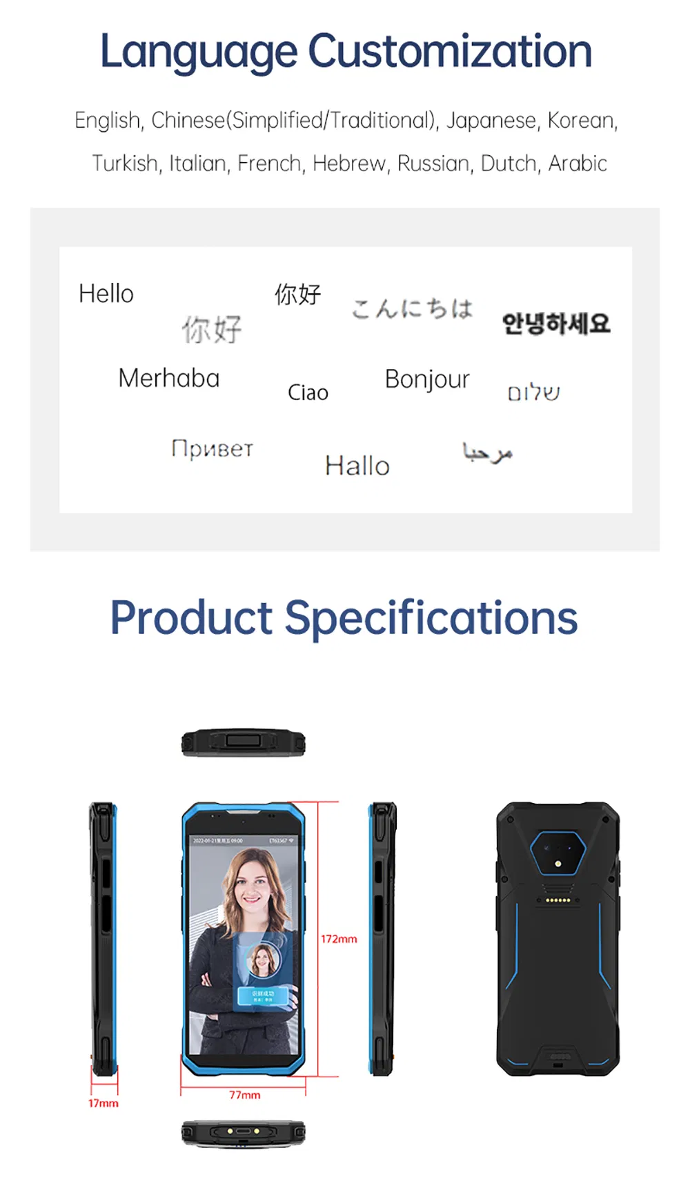 Biometric PDA Device 7