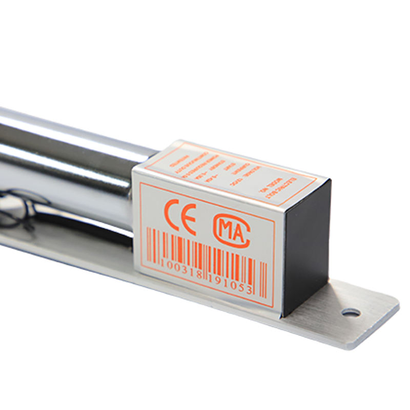 2-Wire Electric Bolt Lock with Metal Electronic Strike and Magnetic Sensing, for Embedded Installation in Framed/Frameless Glass Doors