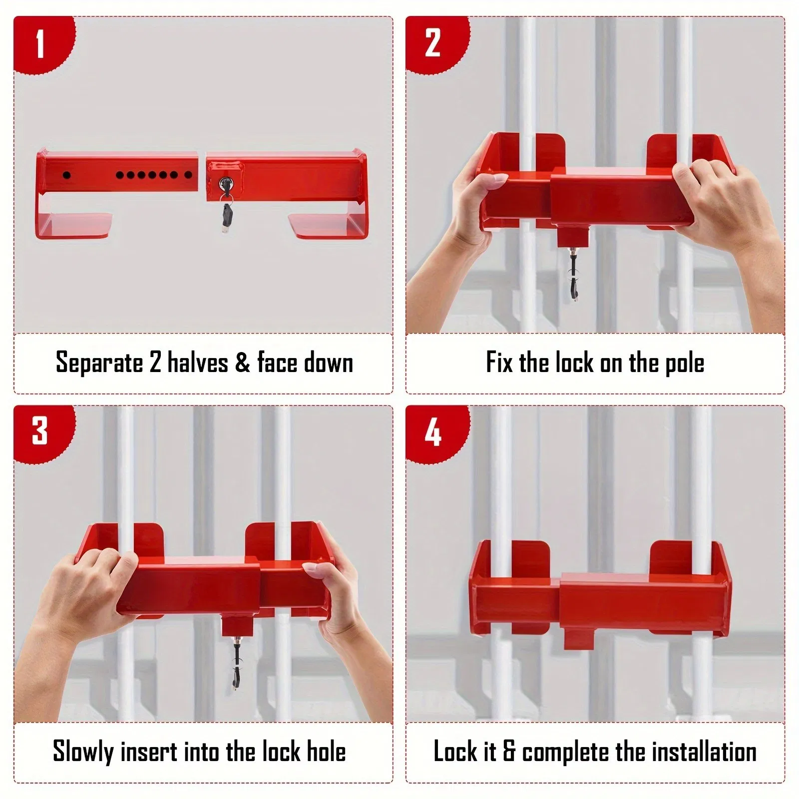 Heavy Duty Anti Theft Transpaort Shipping Container Cargo Door Lock