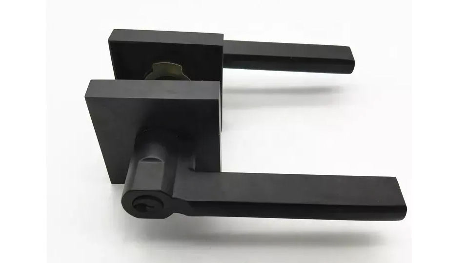 Heavy Duty Handle Door Lock with Zinc Alloy and Brass Cylinder Door Lever Handle Door Leverset