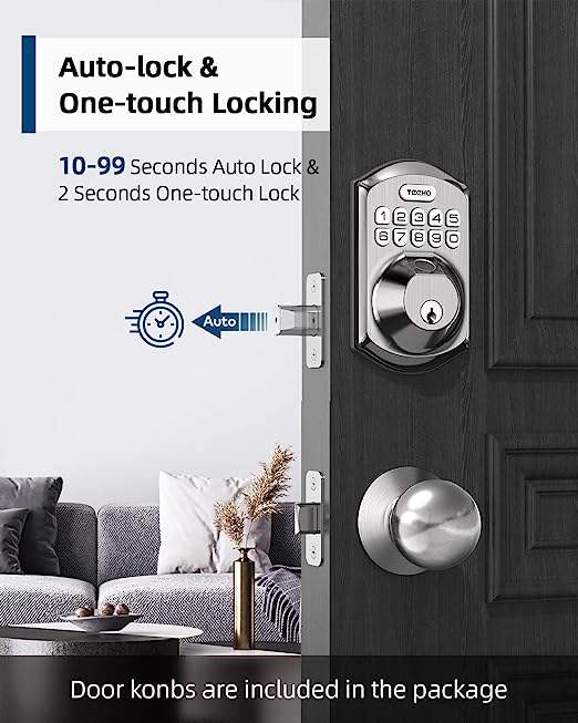 Kaiying Home Apartment Smart Lock Door Handle Password Unlock Electronic Lock Door Knob Lock Code Lockfingerprint Lock