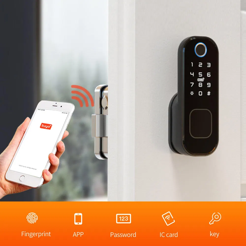 Leading Enterprises Fingerprint Recognition Digital Combination Door Lock