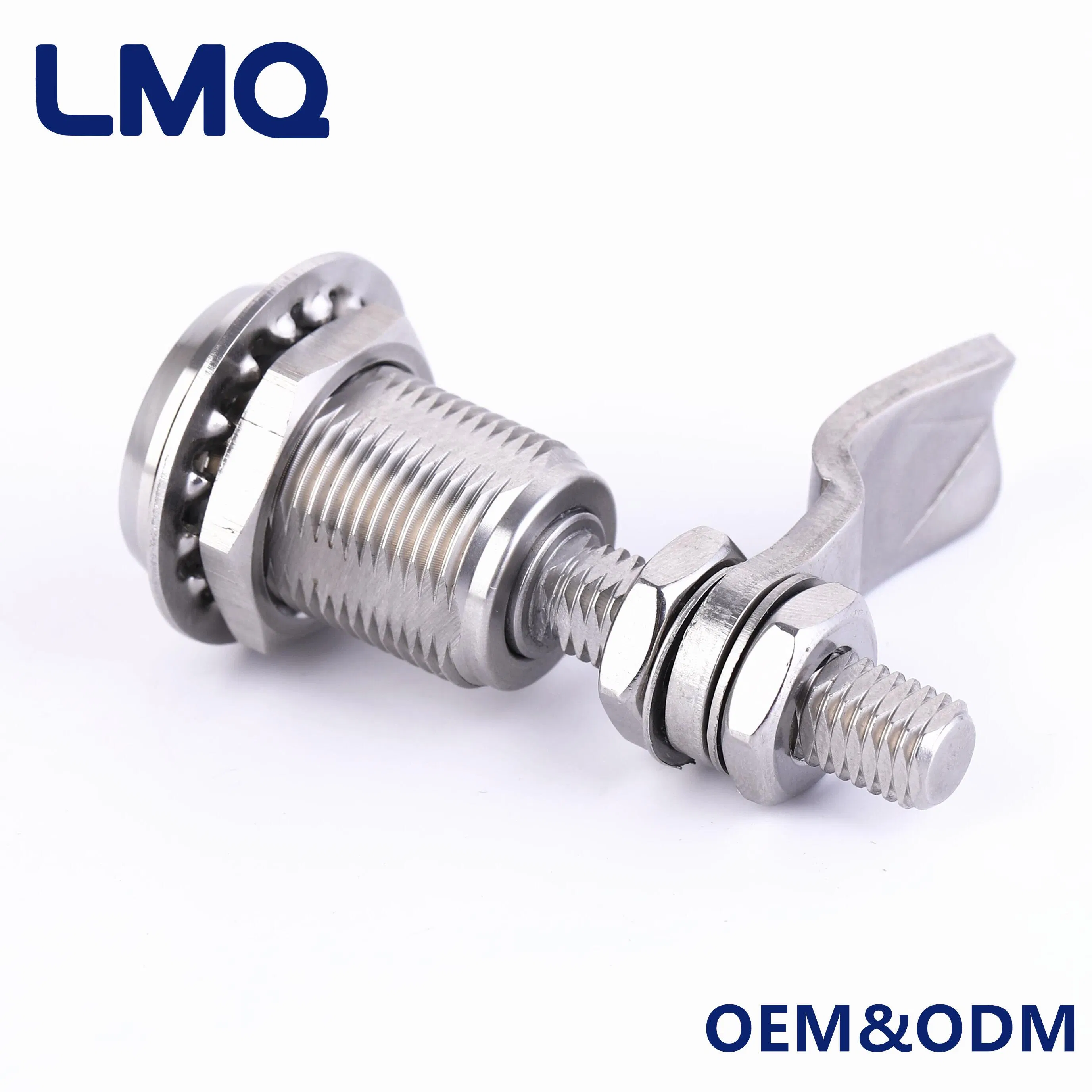 High Security Industrial Safe Electronic Cylinder T-Handle Compression Latch Cabinet Door Quarter Turn Cam Lock with Key for Electrical Cabinet/Enclosure