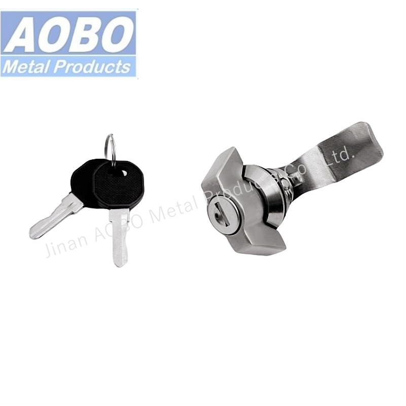 Stainless Steel SUS316 Electrical Distribution Cabinet Lock Communication Cabinet Lock Mechanical Door Lock Network Cabinet Lock Distribution Box Switch Control