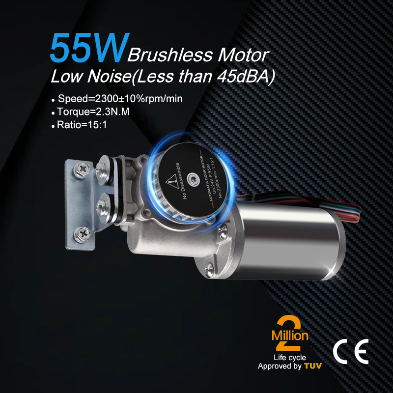 Turtech Hh125 Motor Control Automatic Sliding Door System with Keypad Entry