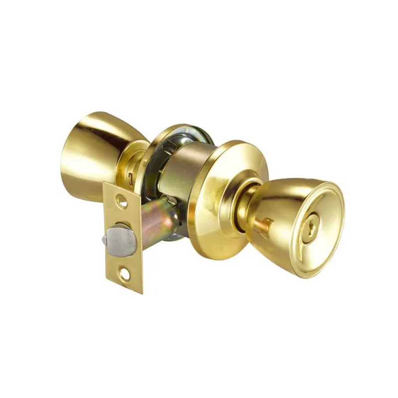 Stainless Steel High Security Entrance Function Door Cylindrical Handle Knob Key Lock