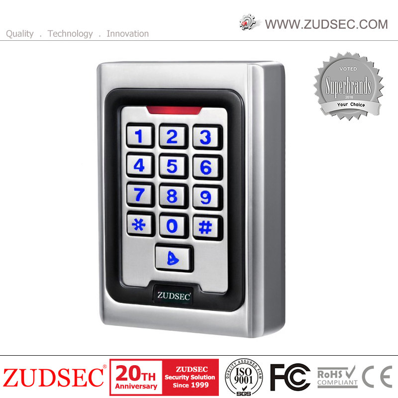 Metal Waterproof Keypad RFID Door Access Control System for Home/Office/Apartment Access
