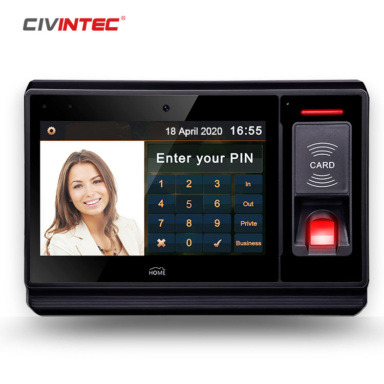 7" Touch Screen Android WiFi Bluetooth 13.56MHz Magnetic Door Entry Control System Video Door Phone