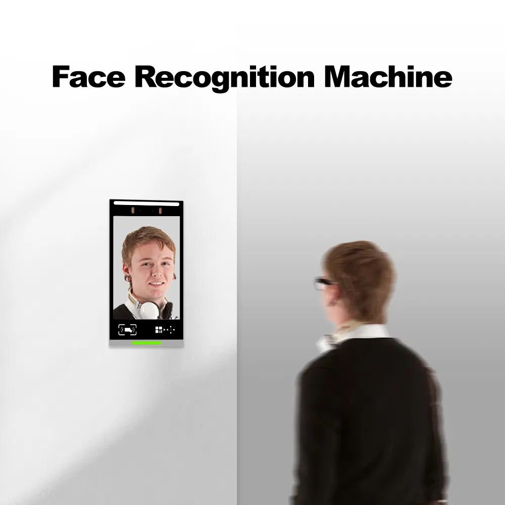 Easco Dual Camera 2MP Wide-Dynamic Face Recognition Attendance System for Indoor Hotel Access Management