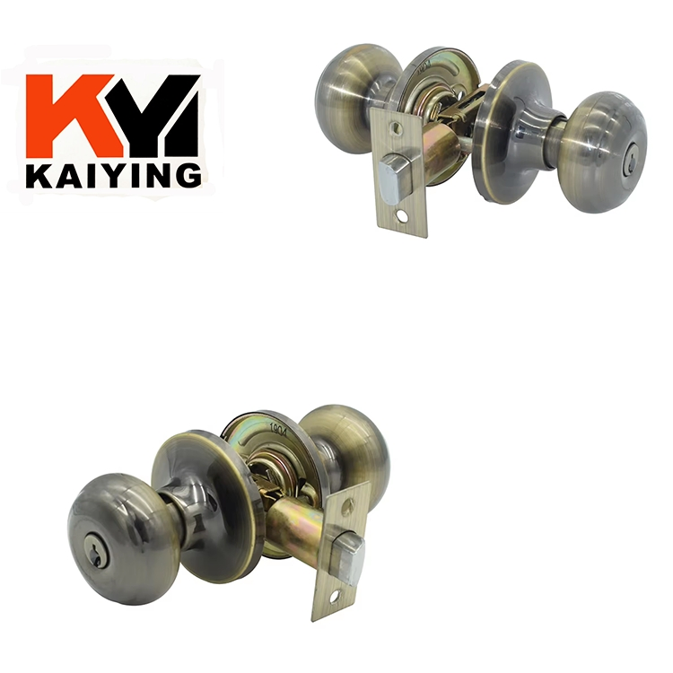 Tubular Cylindrical Heavy Duty Stainless Steel Door Knob Lock