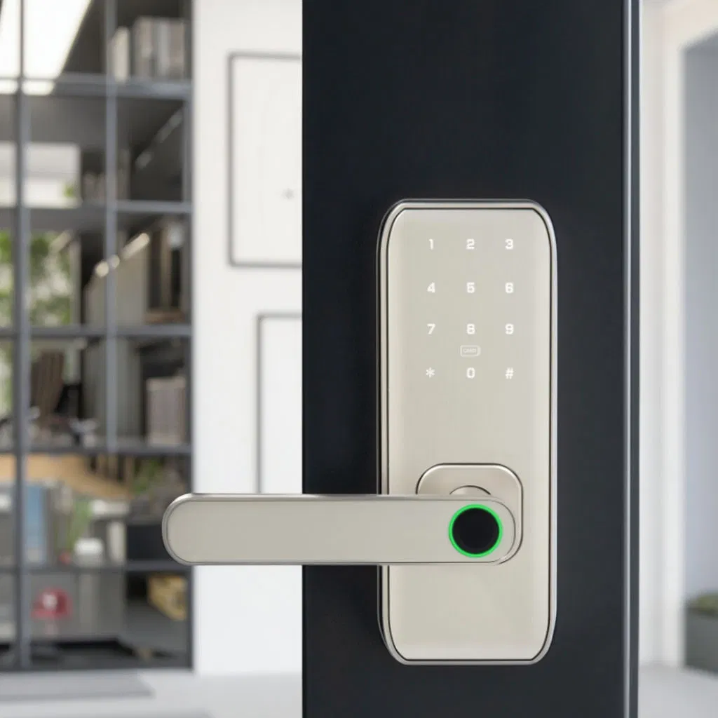 Fingerprint Digital Password Card WiFi/Tt-Lock Digital Smart Door Lock