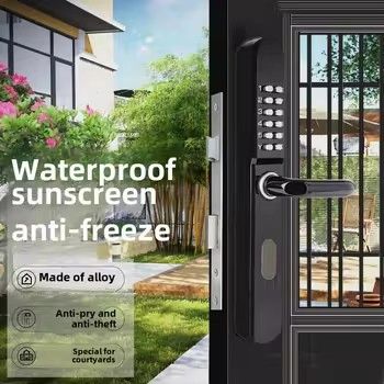 Waterproof Password Mechanical Combination Password Courtyard Gate Door Lock for Outdoor