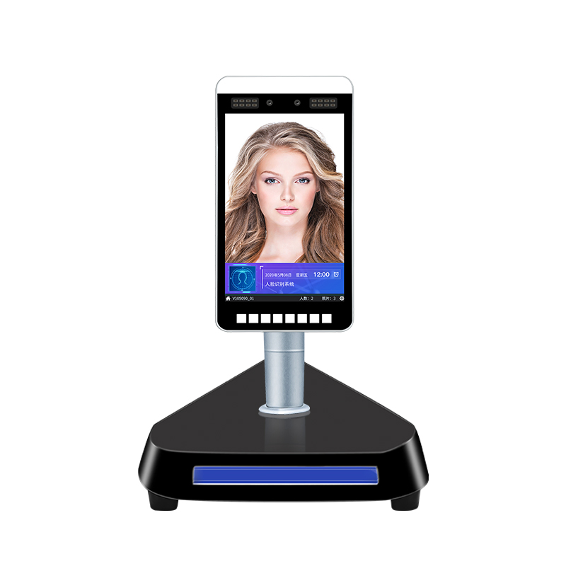 Shenzhen Face Recognition IC Card Reader Swing Barrier Gate Facial Recognition Door Access Control System