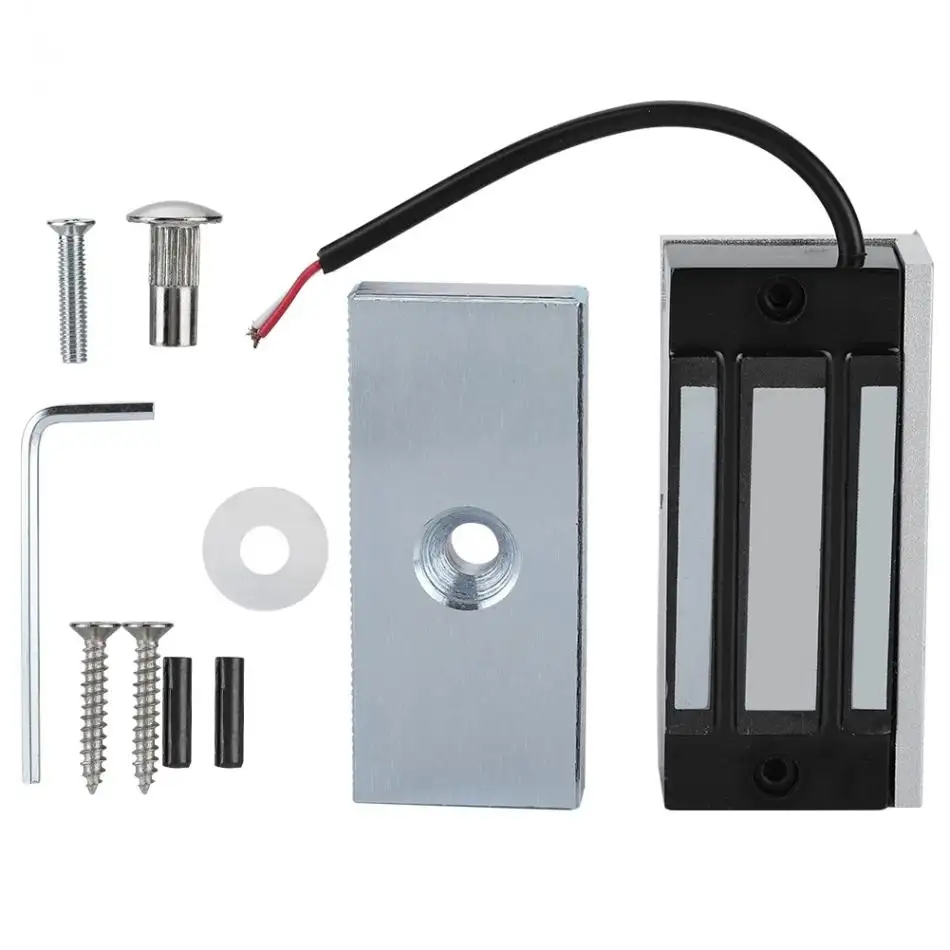 Waterproof Electromagnetic Lock 60kg Mini Magnetic Lock 100lbs for Automatic Doors