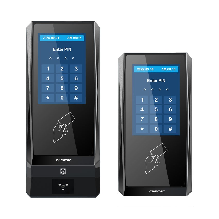 CT9 WiFi TCP Networked Qr Code RFID Card Door Entry System Automate The Enter of Gym for Turnstile Control with Sdk