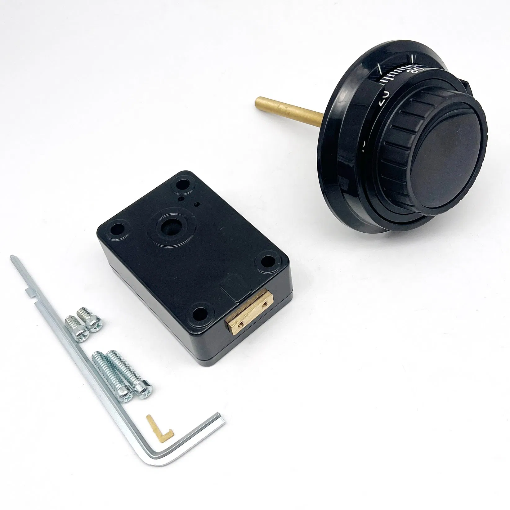 High-Security 4-Wheel Mechanical Combination Lock for Safe Box and Vault