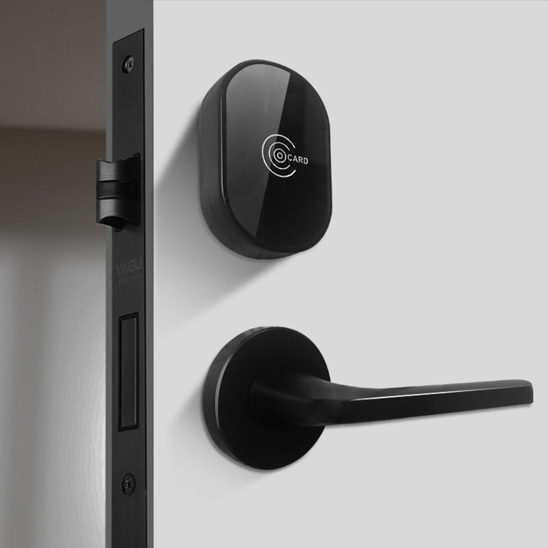 High Security Keyless Electronic Key RFID Card Unlock Split Smart Door Lock