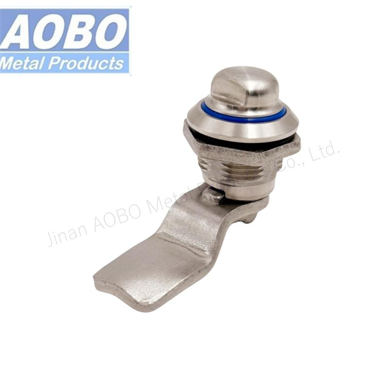 Factory Wholesale Stainless Steel Enclosures Clean Line Knob Quarter Turn Lock Hygiene Lock for Food and Medical Sector and Mechanical Drilling Door