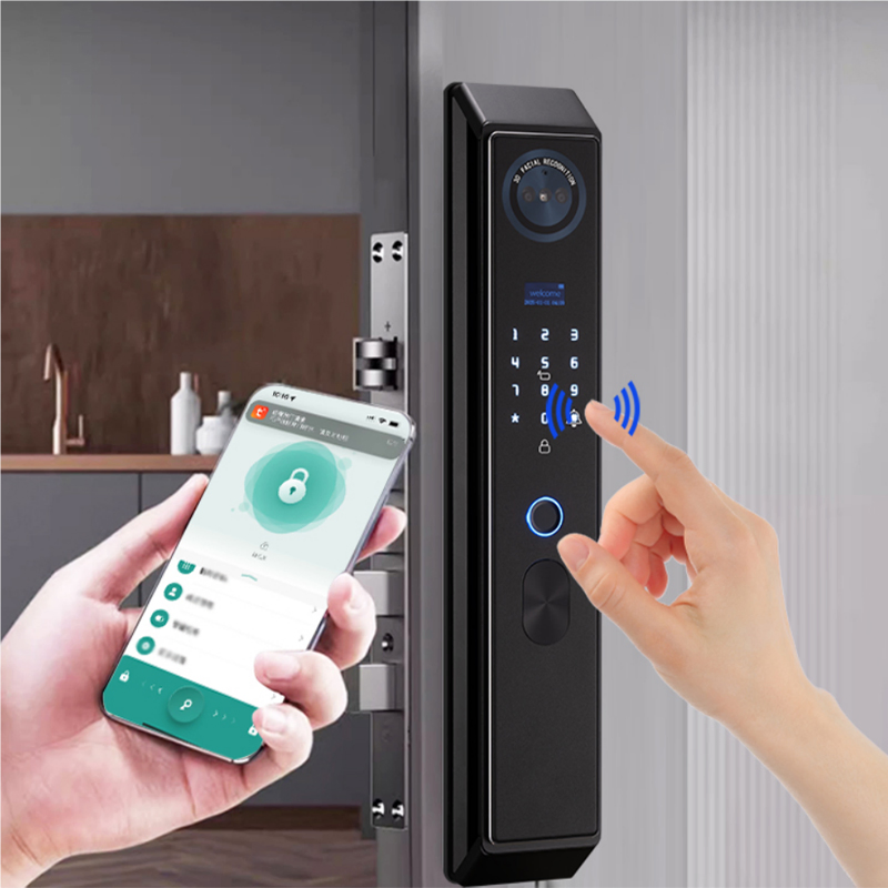 Hot Sale OEM 3D Face Camera Invisible Smart Lock for Front Door