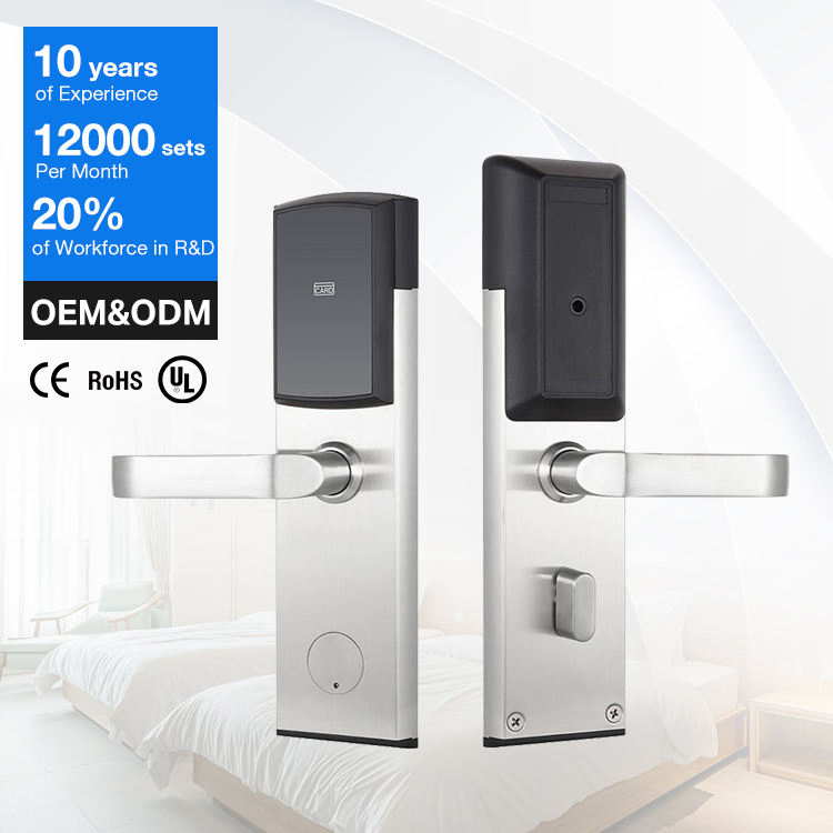 APP Magnetic Smart Hotel Door Lock System for Hotel Management