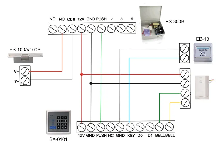 Electric Strike Lock Dimensions