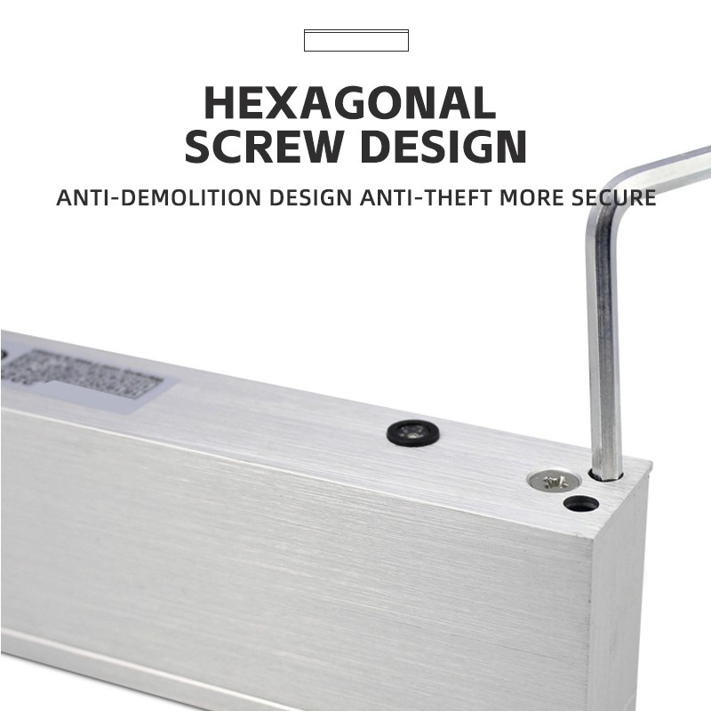 Ys6-180 Factory Wholesale Wireless Mini Key Electro Magnetic Lock with Remote &amp; U Bracket for Auto-Door &amp; Aluminum Single/Double Doors &amp; Gate Outdoor