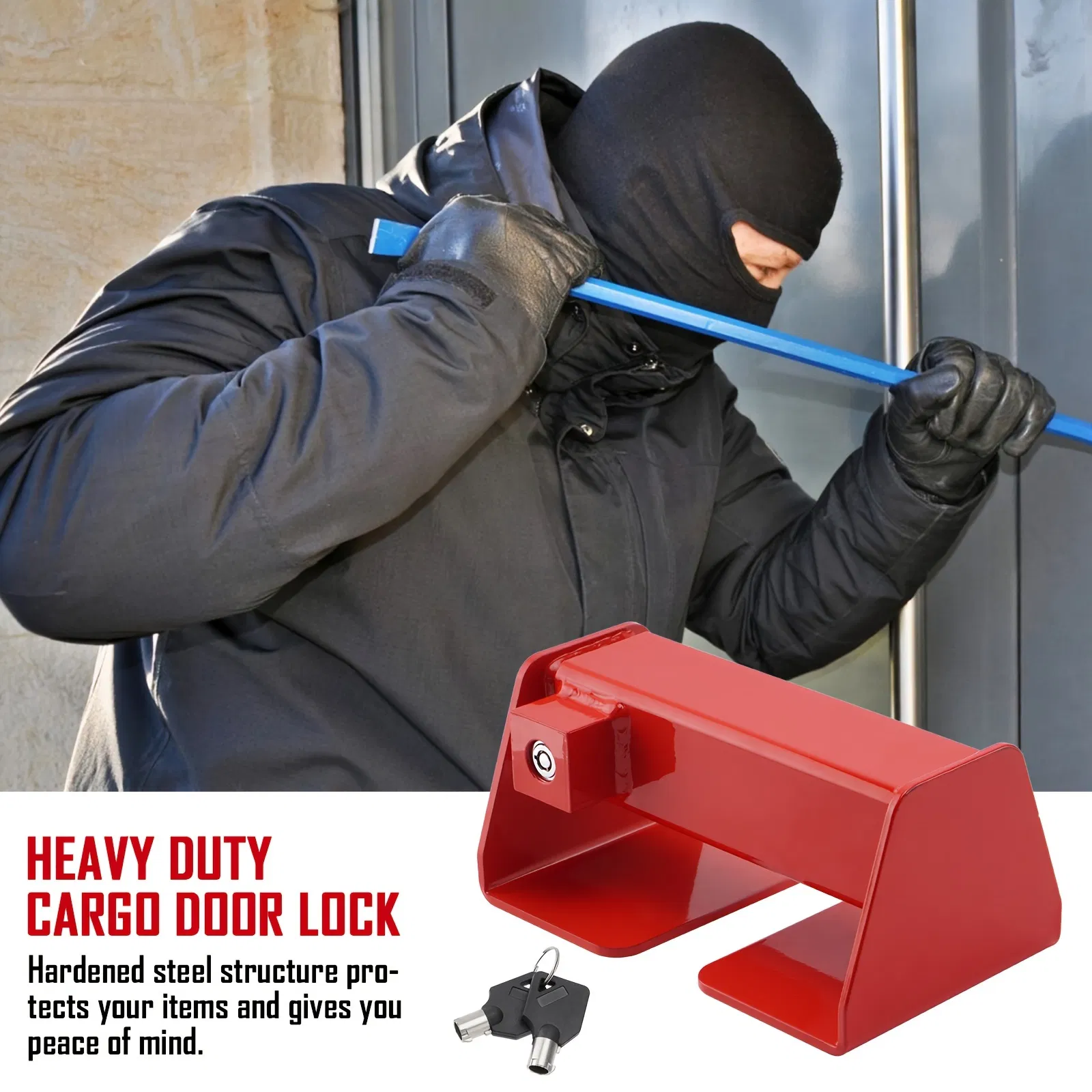 Heavy Duty Anti Theft Transpaort Shipping Container Cargo Door Lock
