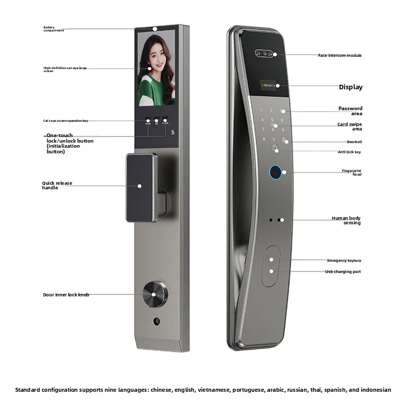 Automatic Fingerprint Electronic Lock Feature 4