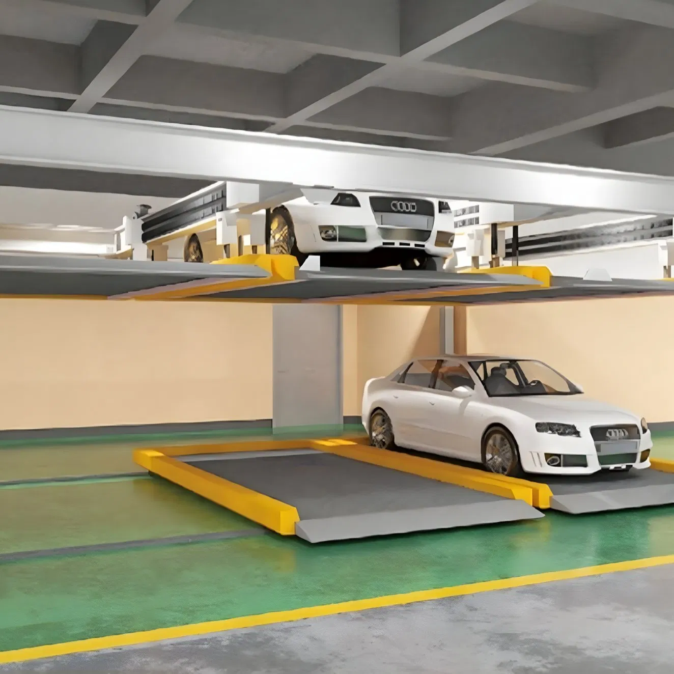 Smart Card Operated Puzzle Parking System for Secure Vehicle Access Control