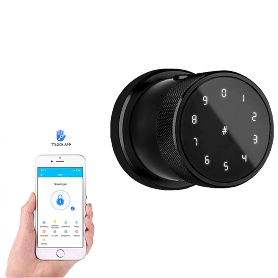 2025 Factory Price Safe Smart WiFi Remote Control Fingerprint Card Code Door Lock