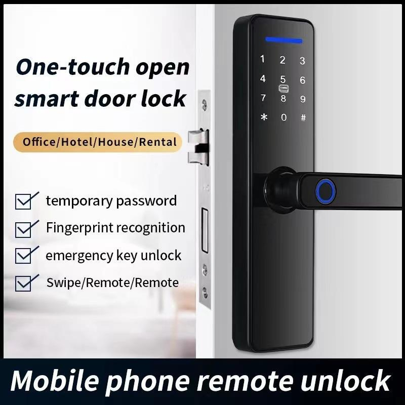 High Security Electronic RFID Key Card Cerradura Inteligente PARA Hotel Smart Door Lock with Management Software System
