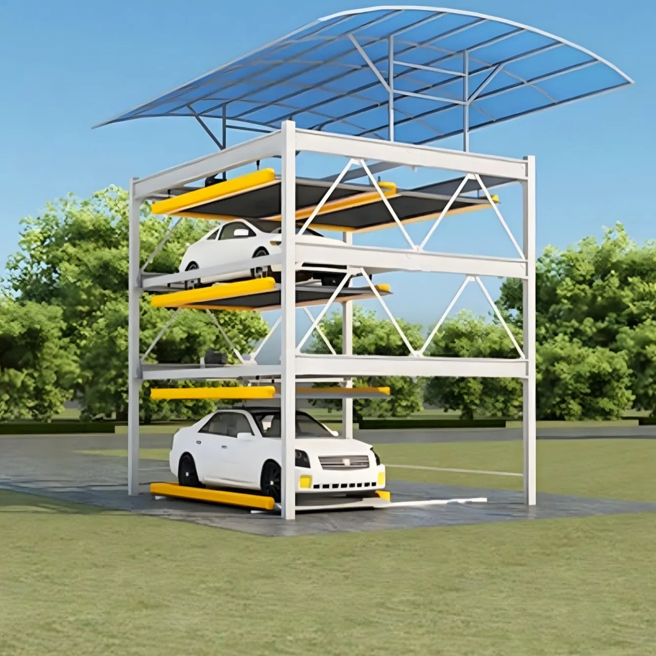 Smart Card Operated Puzzle Parking System for Secure Vehicle Access Control