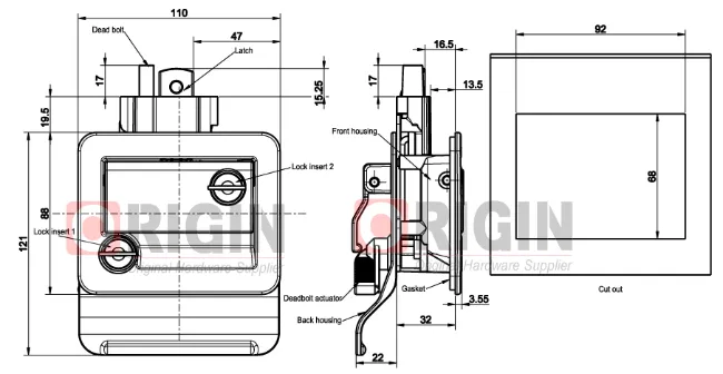 Lock Dimensions