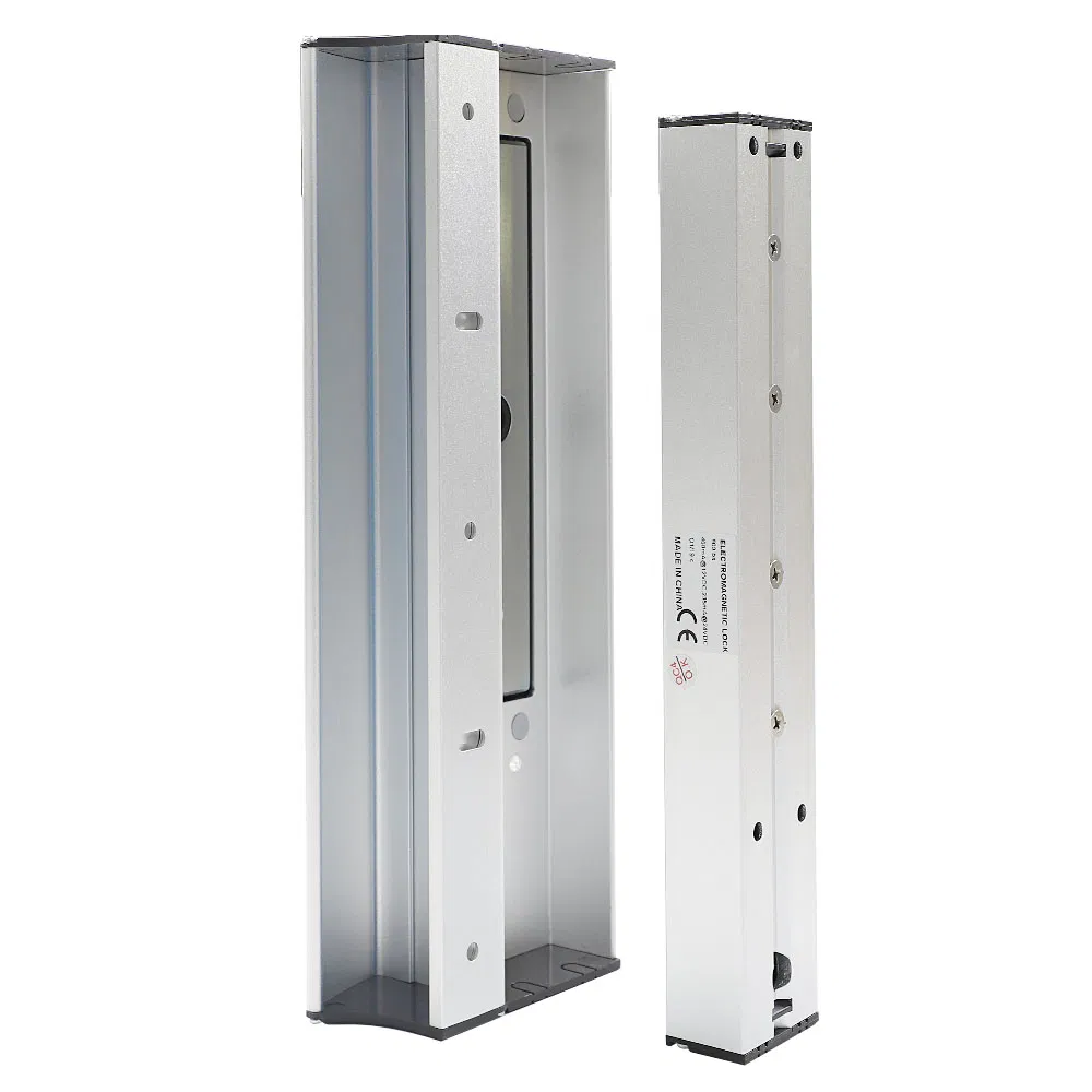 Built-in Door Open Push Button Power to Lock Door Handle Magnetic Stripe Door Lock