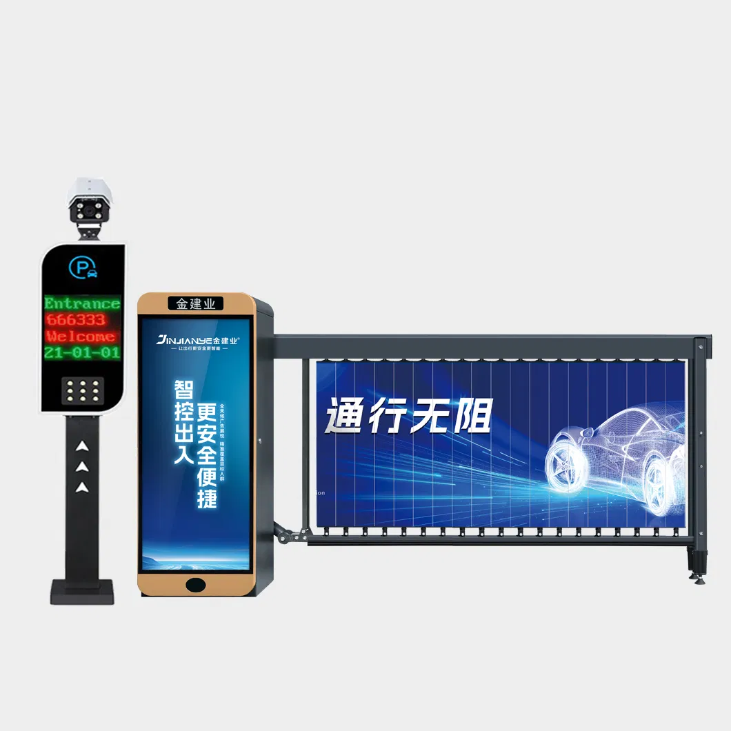 Smart Parking Lot System Gate Arm Office Building Factory Traffic Security Access Control Advertising Barrier Gate