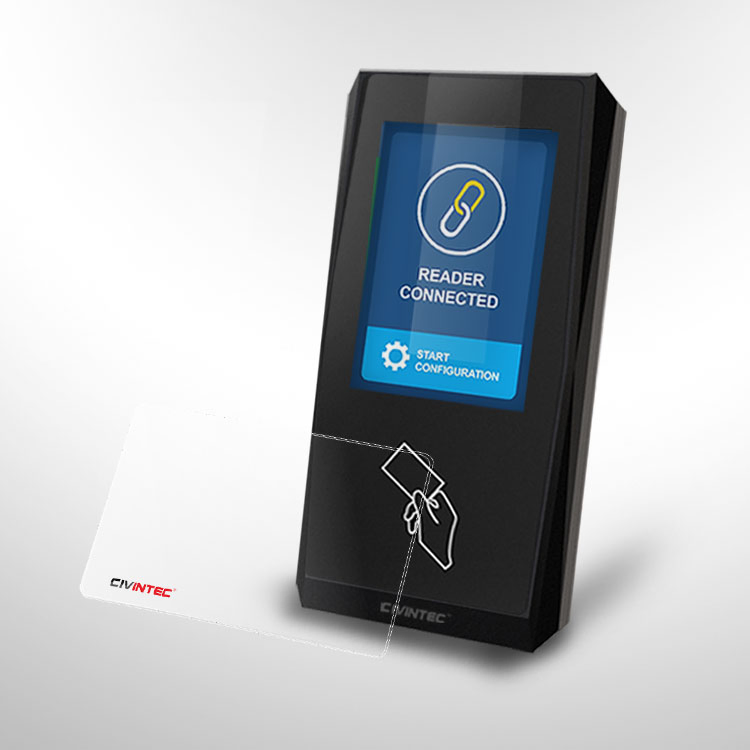 3.5" Linux IP Proximity RFID NFC Smart Card Reader for Multi Room Access Control System with Sdk Software Customizable