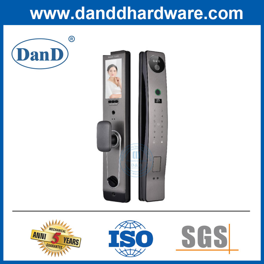 Digital Face Recognition Electronic Keypad Biometric Fingerprint Smart Card Door Lock System