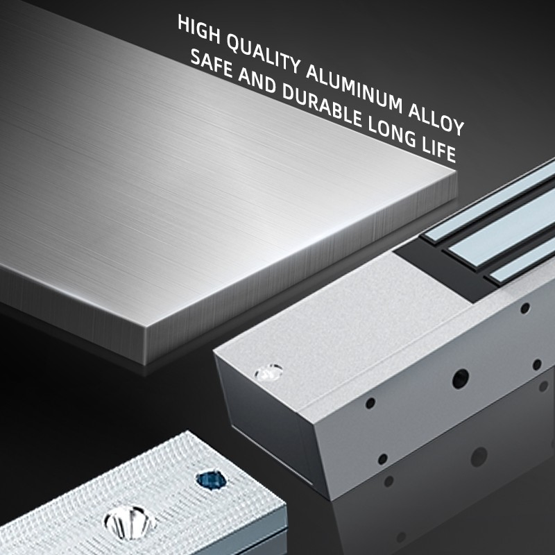 Ys6-180 Factory Wholesale Wireless Mini Key Electro Magnetic Lock with Remote &amp; U Bracket for Auto-Door &amp; Aluminum Single/Double Doors &amp; Gate Outdoor