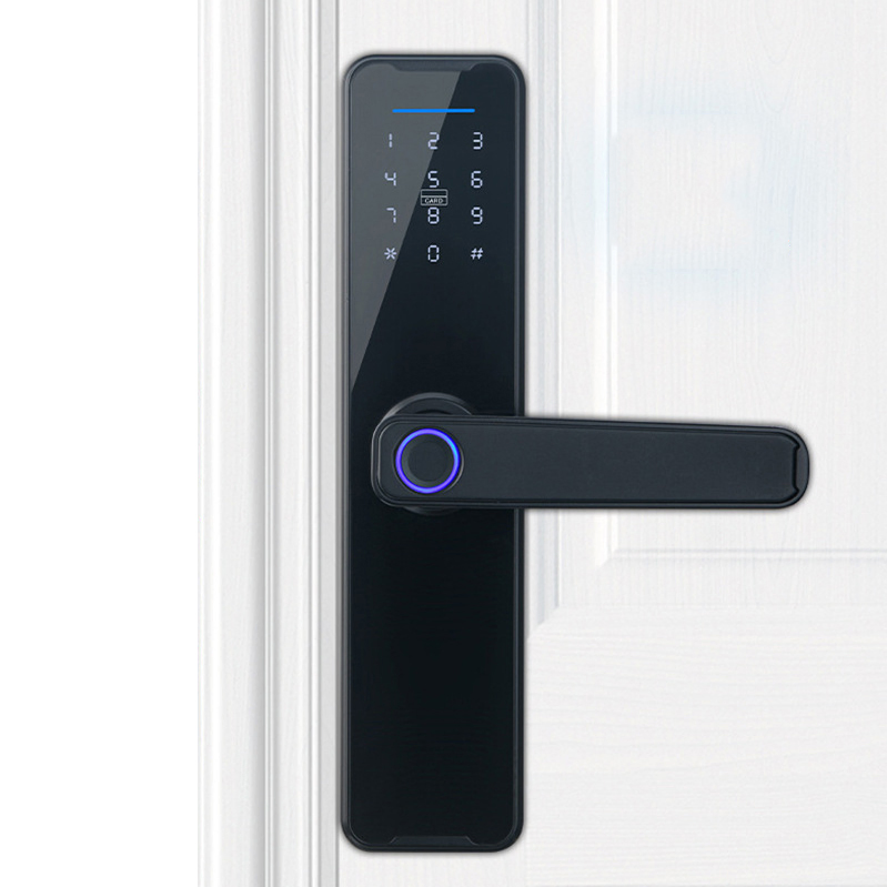 Factory Price WiFi Smart Lock Fingerprint Password Code Card Tuya Ttlock APP Remote Control Finger Print Door Lock