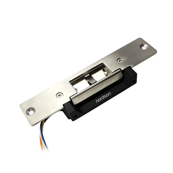 Fail-Secure / Fail-Safe 12VDC Stainless Steel Narrow Mouth ANSI Glass Door Electric Strike Lock