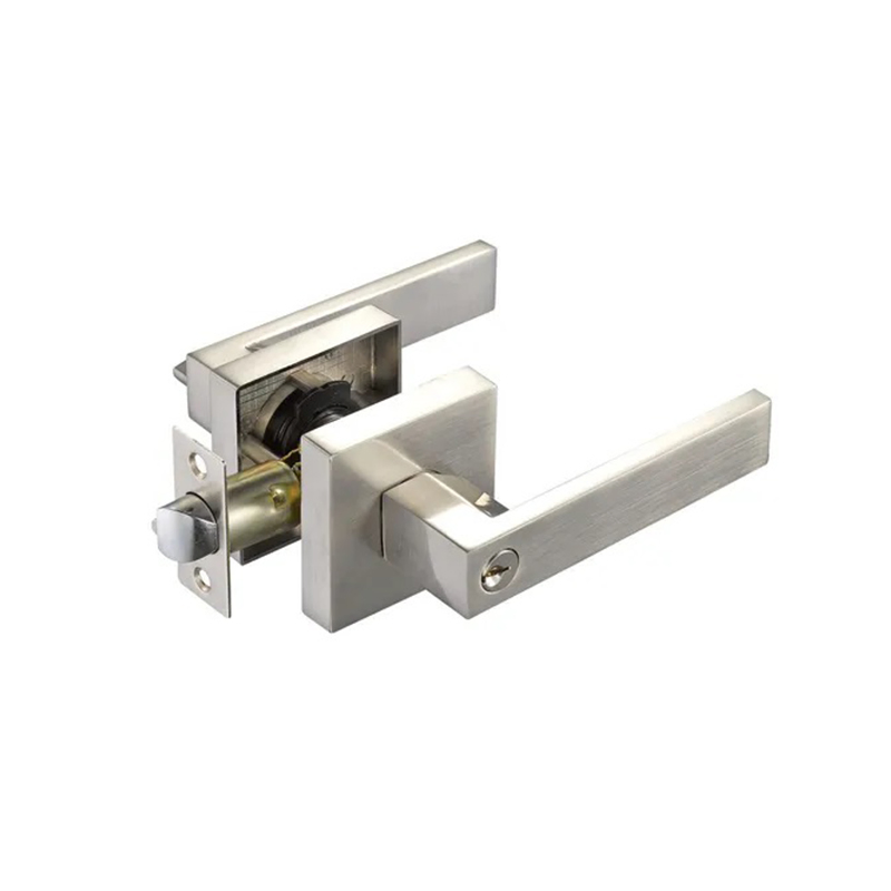 Heavy Duty Zinc Alloy Entrance Mechanical Door Handle Lock