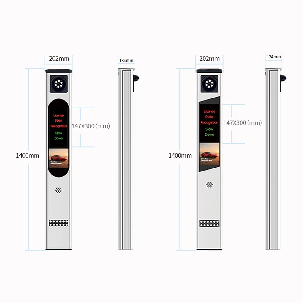 HD Camera Parking Access Control System Intelligent Parking Management Smart Automatic Car Parking System