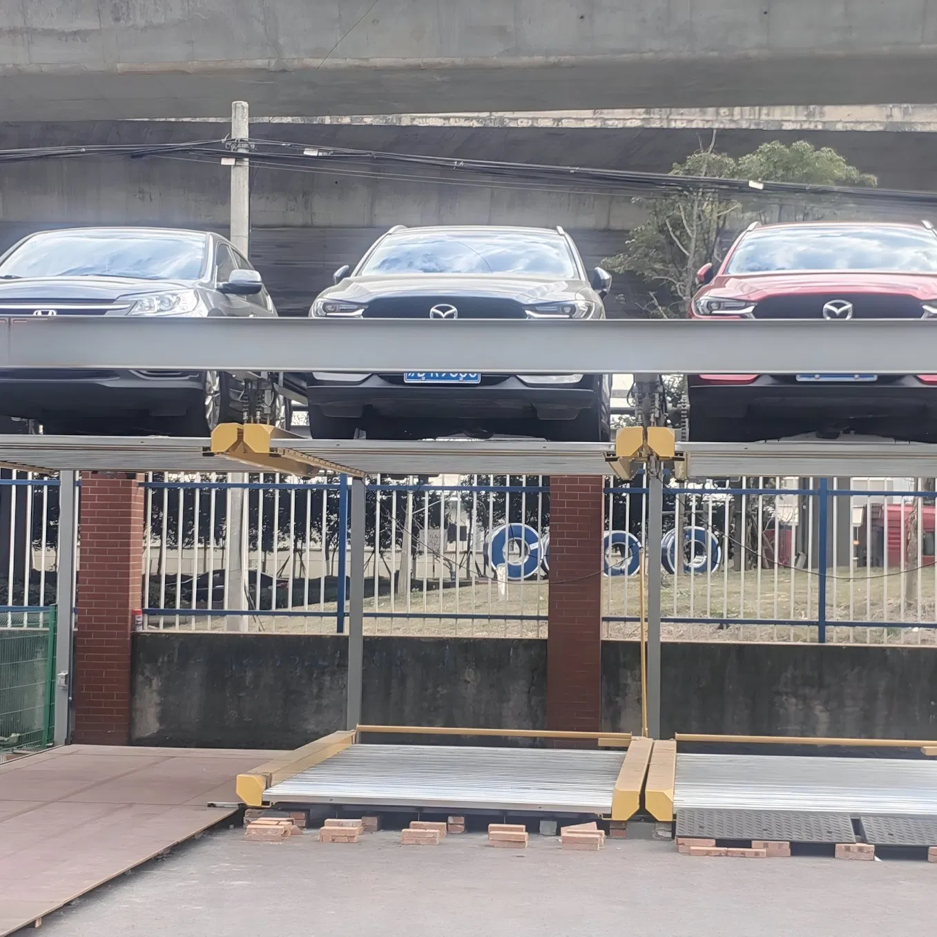 Smart Card Operated Puzzle Parking System for Secure Vehicle Access Control