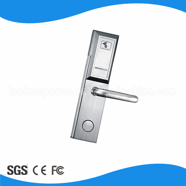 Stainless Steel Wireless Zigbee Online Hotel Door Lock Remote Control Electronic Handle Lock