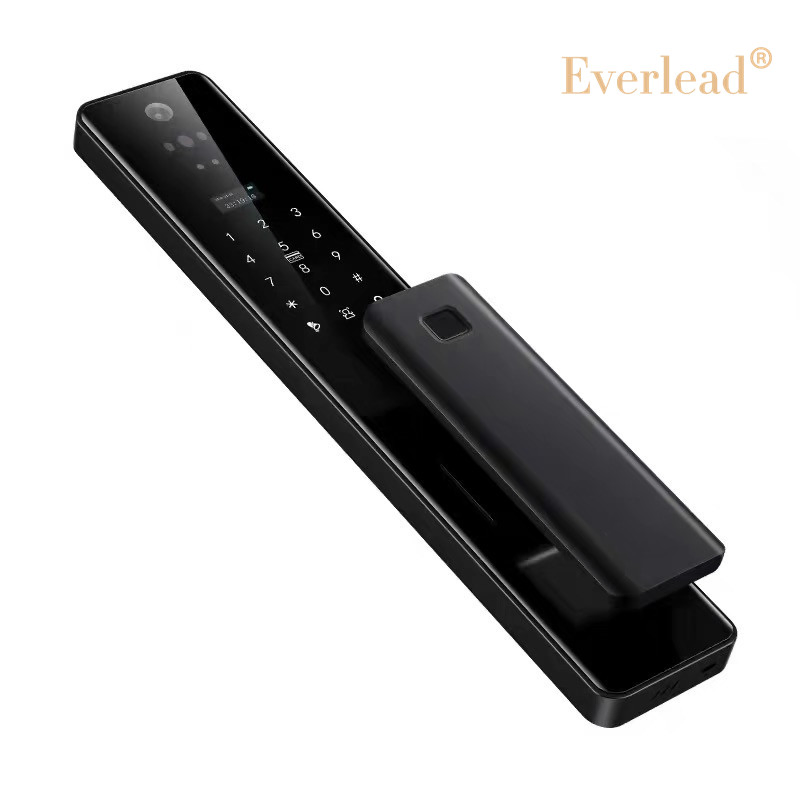 Lock Manufacturer WiFi Digital Card Security Safe Electronic Fingerprint Remote Control Smart Door Lock with Camera and Audio