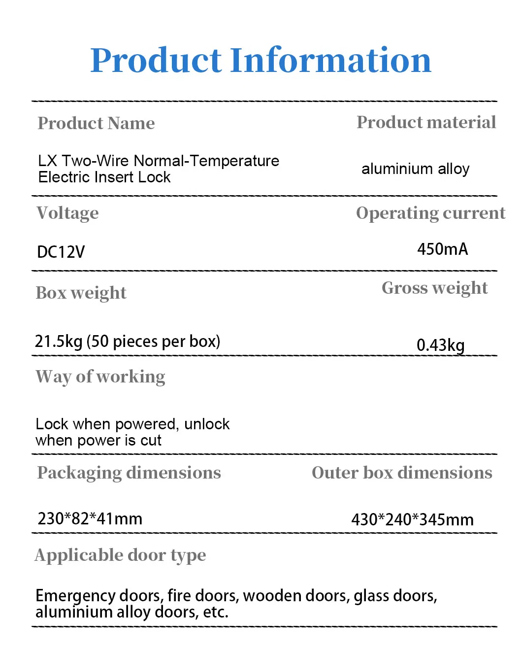 Electric Bolt Lock 6